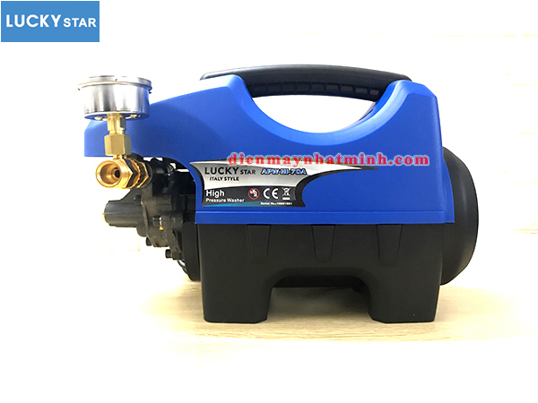 Máy rửa xe máy áp lực cao Luckystar mới nhất 2018