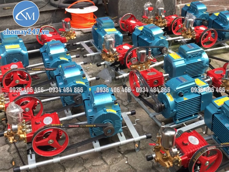 Bộ máy rửa xe dây đai lắp ráp cho khách buôn