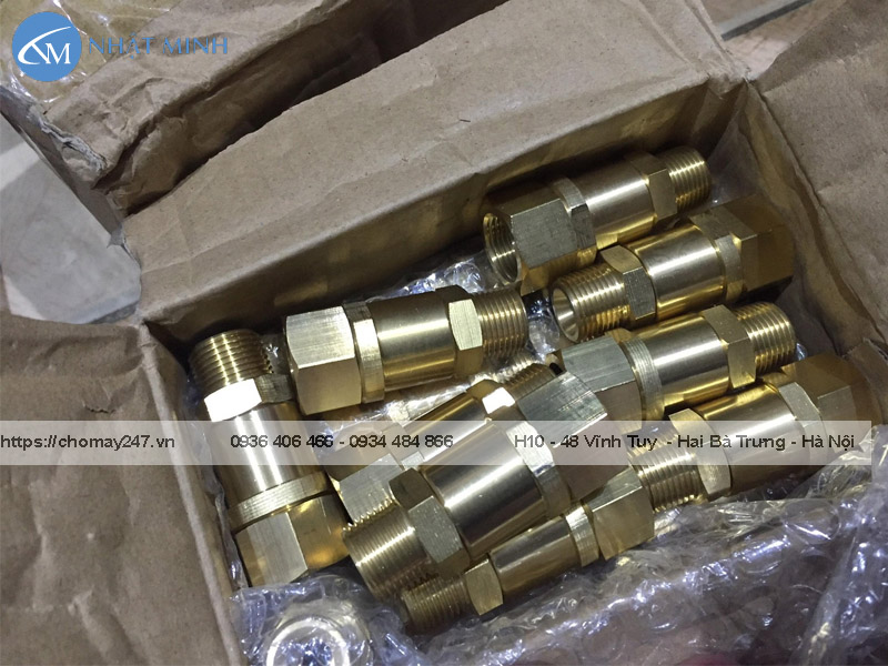Bán phụ kiện máy rửa xe, khớp chống xoắn dây rửa xe cao áp