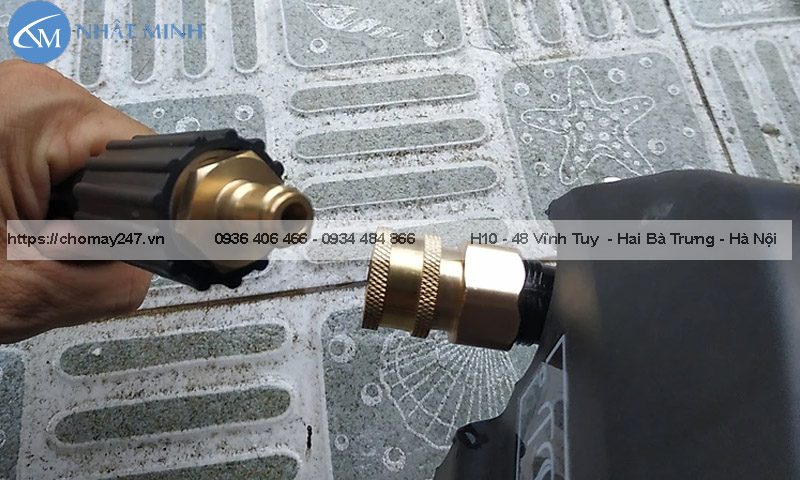 Bộ khớp nối nhanh máy rửa xe tiện dụng