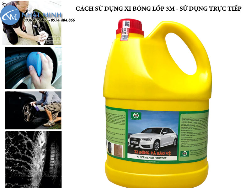 Ưu điểm khi sử dụng hóa chất bóng lốp loại tốt