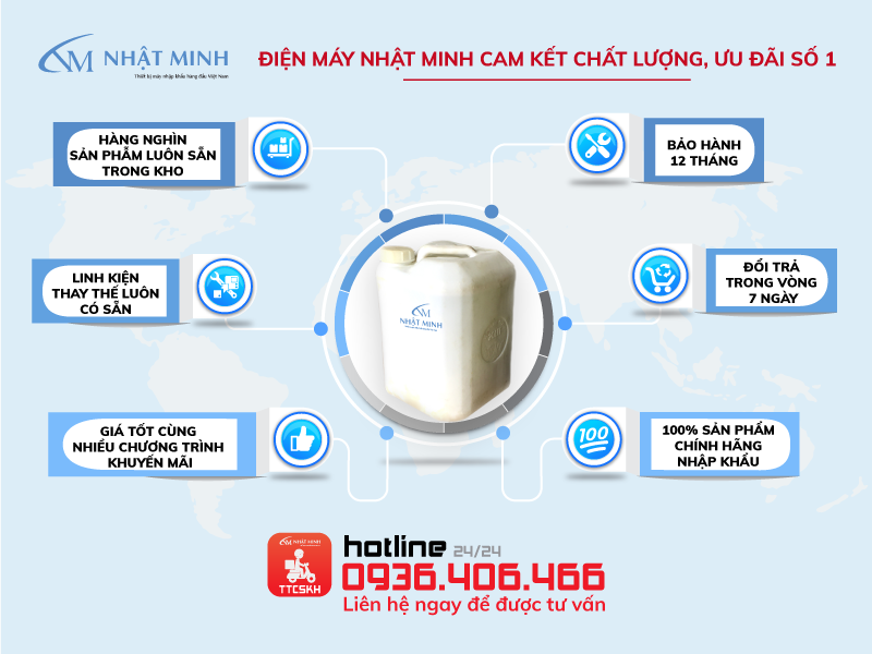 Cam kết bán hàng từ Điện máy Nhật Minh