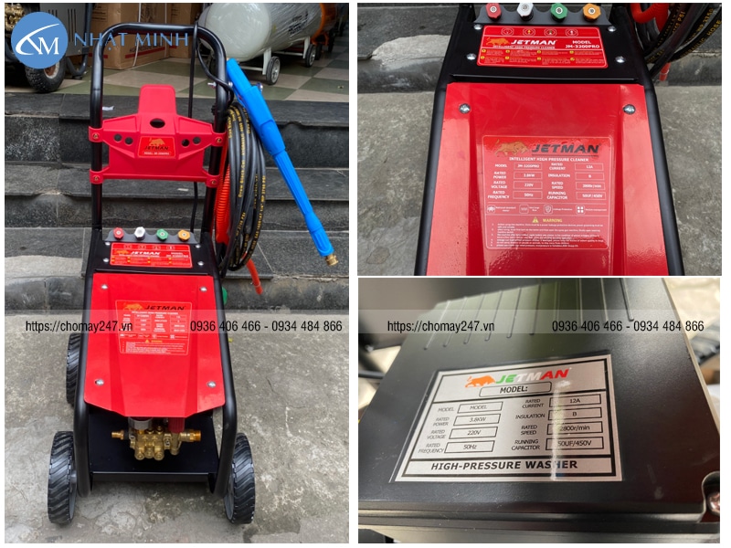 Máy rửa xe cao áp bán chuyên dùng gia đình, văn phòng giá chỉ từ 4 triệu