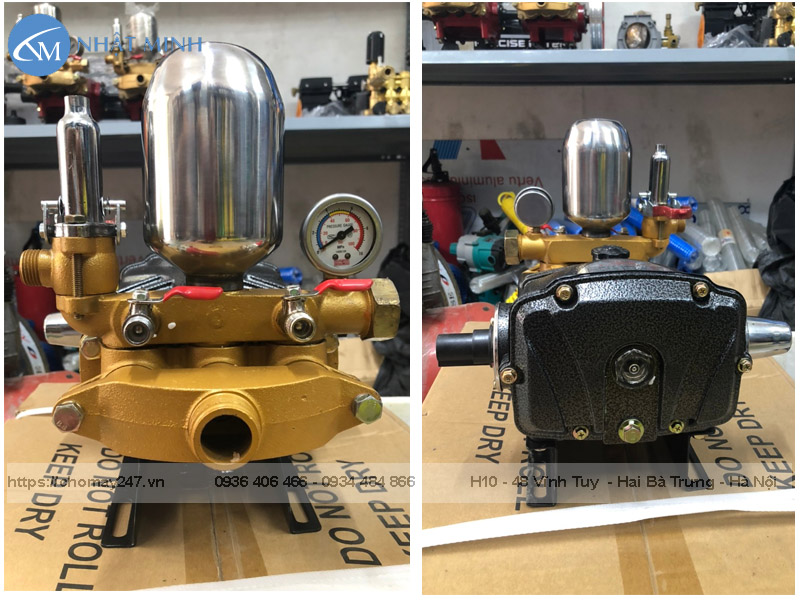 Đầu máy rửa xe dây đai HL59 Piston Sứ