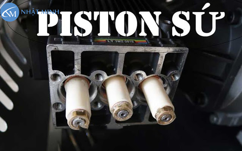 Đầu bơm máy rửa xe piston sứ có gì ?