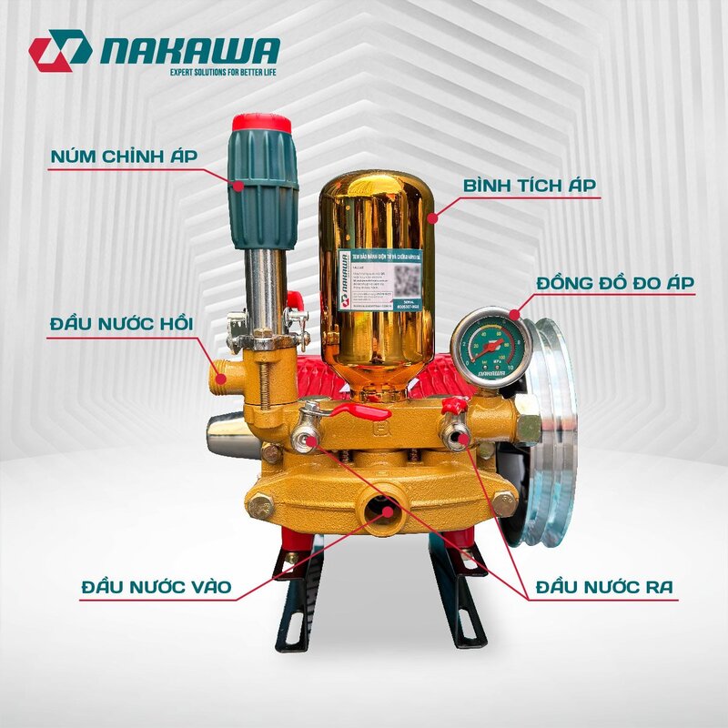 Đầu máy rửa xe Nakawa NK-2245H