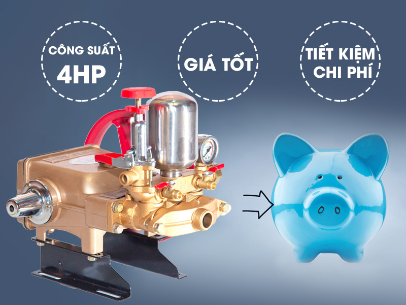 Đầu bơm máy rửa xe HL50 dây đai