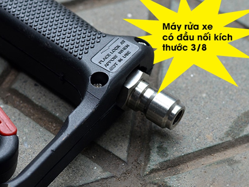 Kích thước các loại đầu nối súng phun bọt tuyết cầm tay