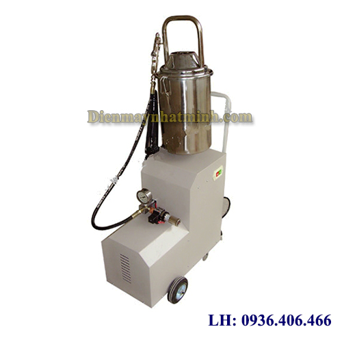 Máy bơm mỡ bằng điện có thiết kế chắc chắn và khác biệt