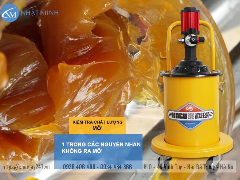 Mỡ quá đặc, vón cục cũng là nguyên nhân bị tắc 