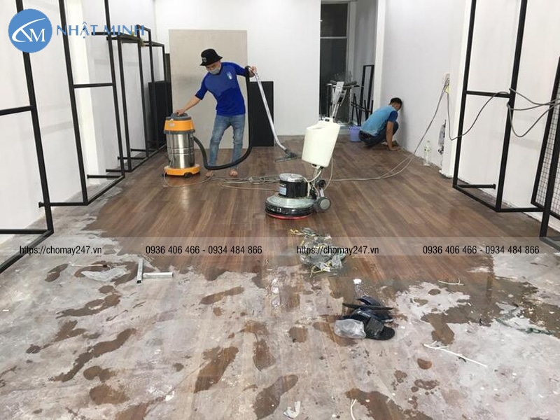 Máy hút bụi vệ sinh xây dựng vừa hiệu quả, vừa tối ưu nhân lực