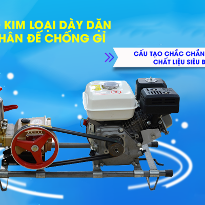Cấu tạo Máy rửa xe dây đai chạy xăng HL50