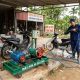 Máy rửa xe dây đai cho tiệm rửa xe ở quê