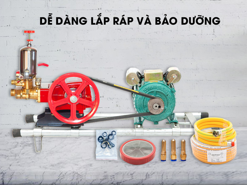 Máy rửa xe dây đai HL80 giá rẻ
