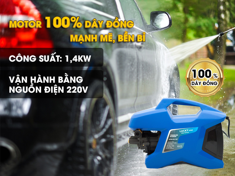 Máy rửa xe mini APW-HO-70P Lucky Star