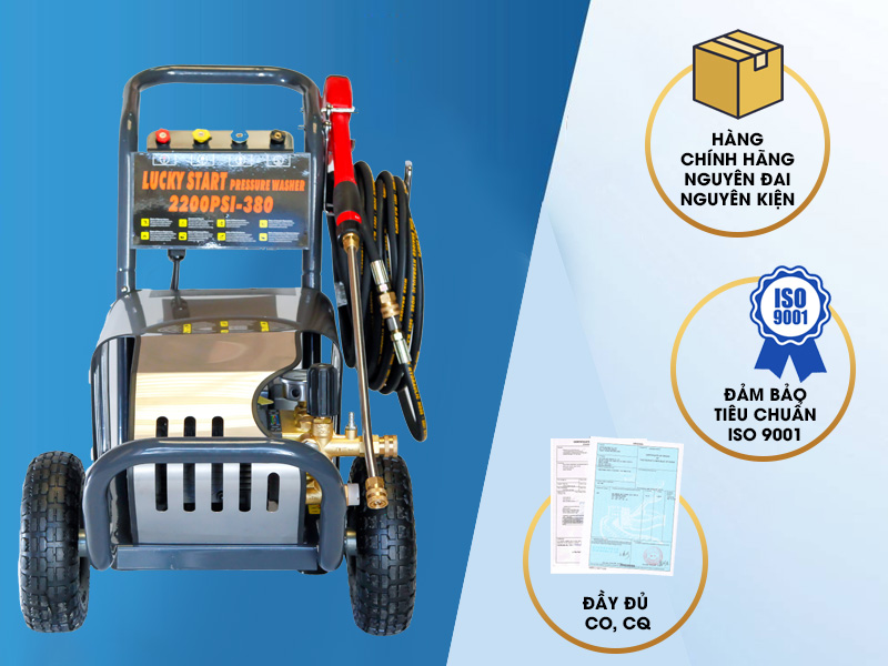 Máy rửa xe cao áp Lucky Star 2200PSI