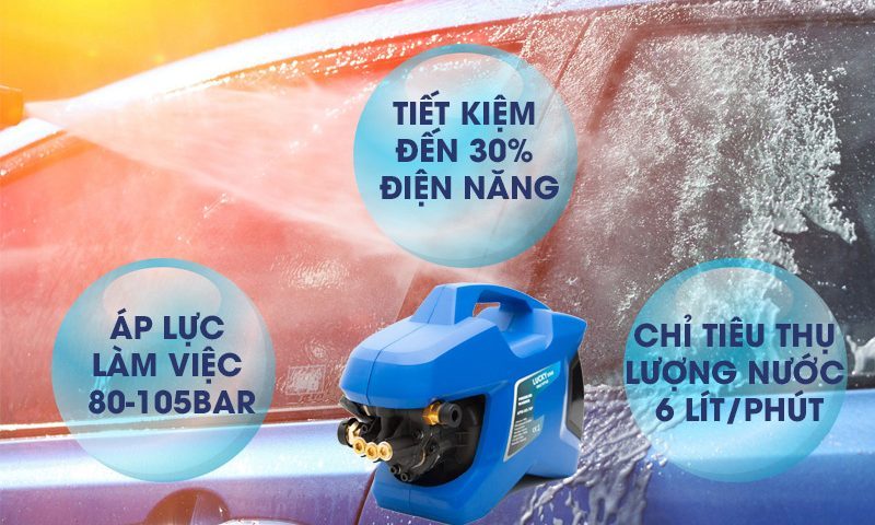 Máy rửa xe mini