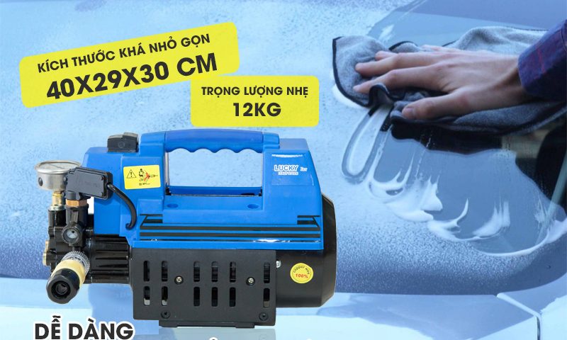 Máy rửa xe gia giá rẻ, chính hãng, thiết kế tinh tế