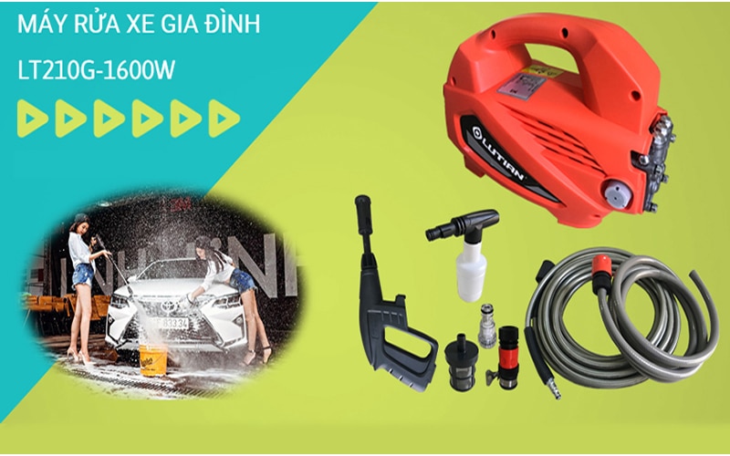 Phụ kiện máy rửa xe mini có những gì