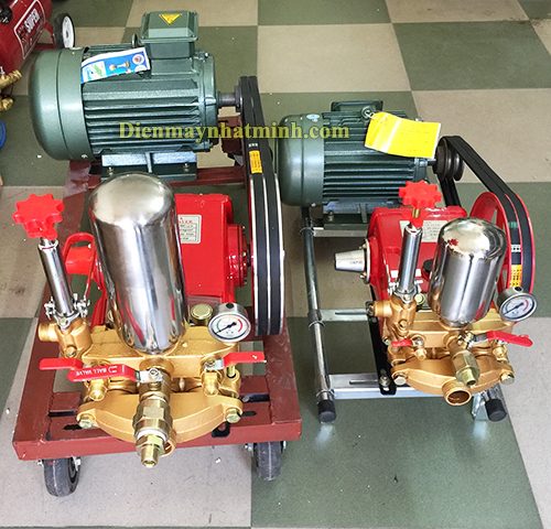 máy rửa xe dây đai