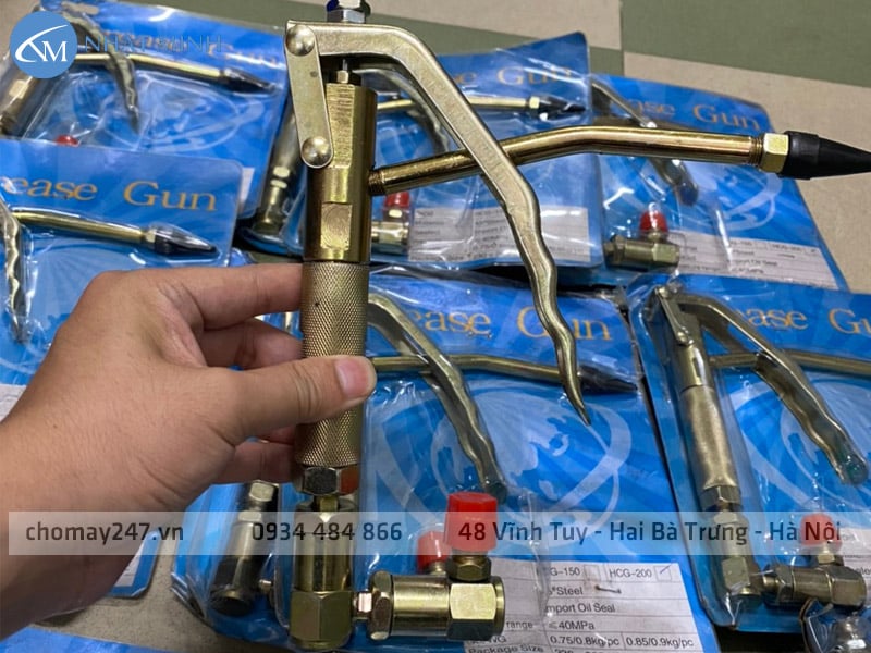 Súng bơm mỡ cần kiểm tra có lỗi trục trặc không