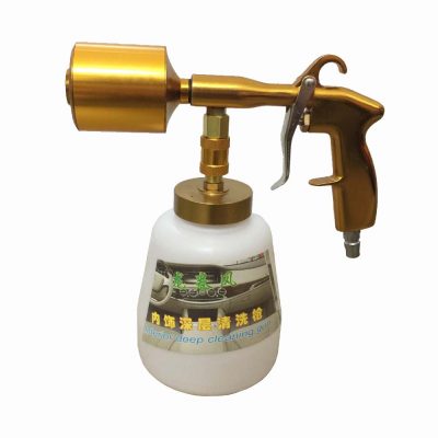 Súng phun bọt tuyết khí nén cầm tay kèm bình chứ 1l Tornado