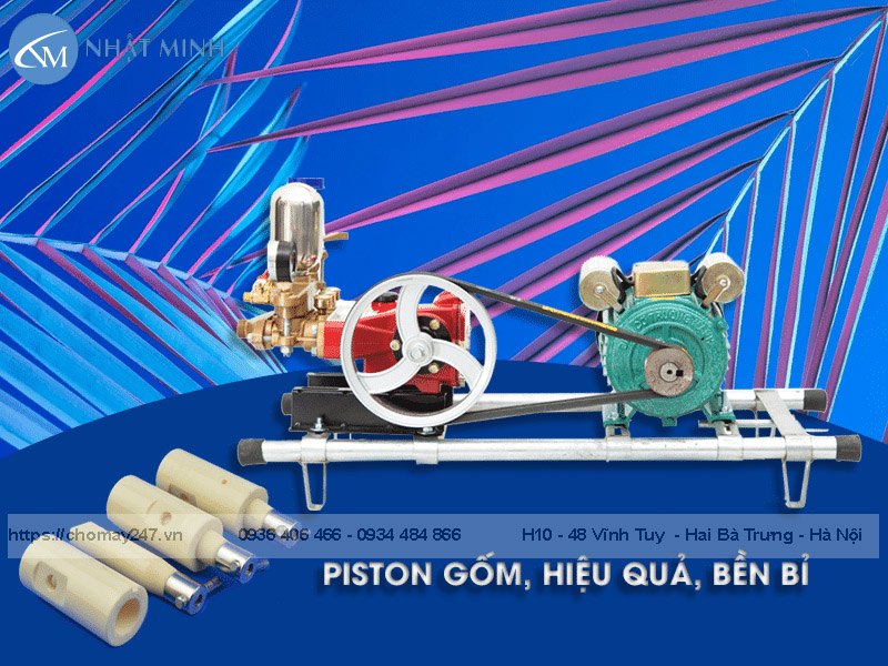 Tầm quan trọng khi lựa chọn piston máy rửa xe đúng cách