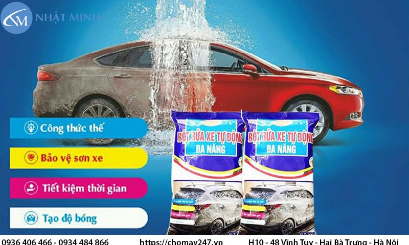 Đặc điểm khi chọn hóa chất rửa xe chuyên dụng